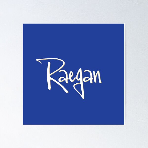 Item preview, RAEGAN personalized type design designed and sold by CharlottePlaceArt.