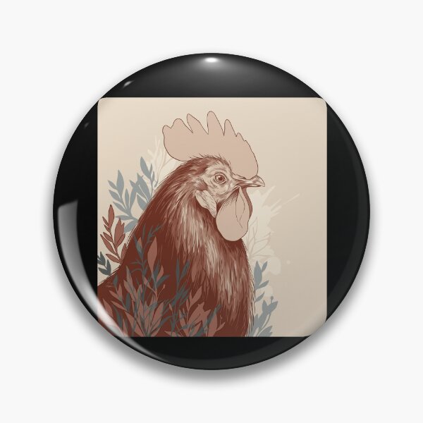 Item preview, Rooster Portrait designed and sold by pinkcee.