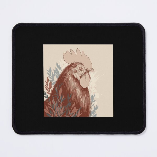 Item preview, Rooster Portrait designed and sold by pinkcee.