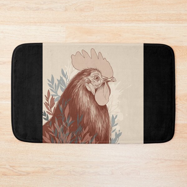 Item preview, Rooster Portrait designed and sold by pinkcee.
