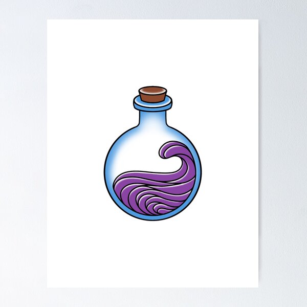 Item preview, Potion Bottle designed and sold by SolanaBlantz.