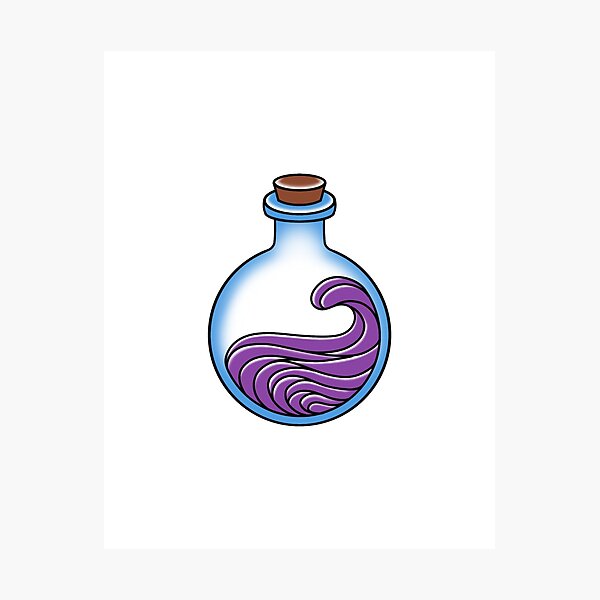 Item preview, Potion Bottle designed and sold by SolanaBlantz.