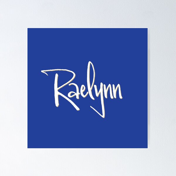Item preview, RAELYNN personalized type design designed and sold by CharlottePlaceArt.