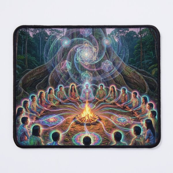 Item preview, Healing Mandala | Shamanism, Consciousness and Power Plants designed and sold by RoninGangStudio.