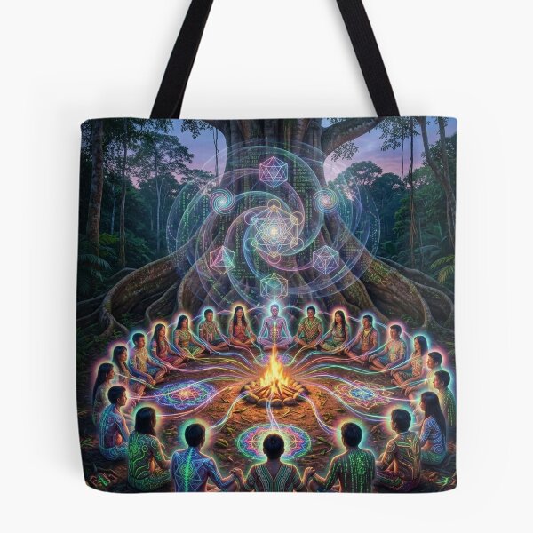 Item preview, Healing Mandala | Shamanism, Consciousness and Power Plants designed and sold by RoninGangStudio.
