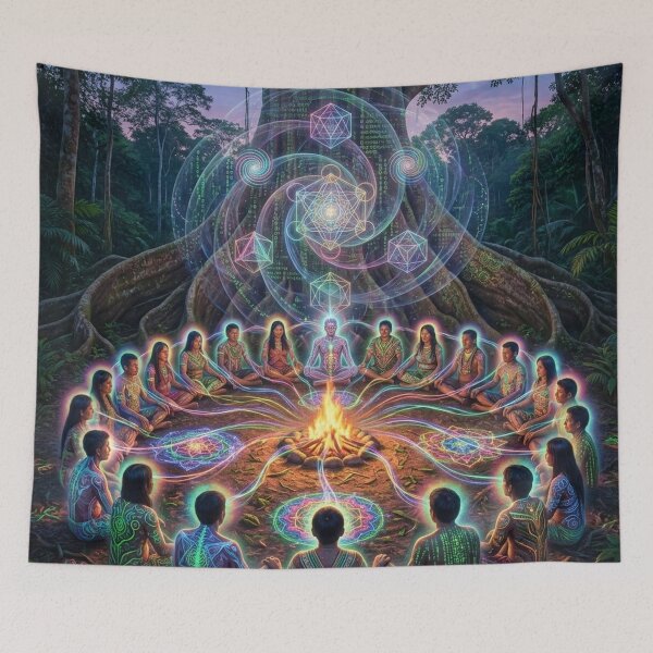 Item preview, Healing Mandala | Shamanism, Consciousness and Power Plants designed and sold by RoninGangStudio.