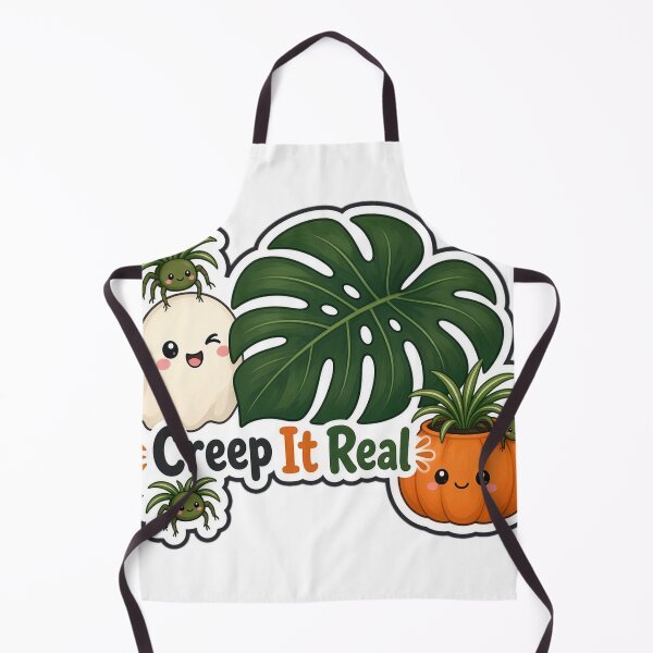 Item preview, Plant Mom Halloween Creep It Real Monstera Ghost designed and sold by Soft Merch.
