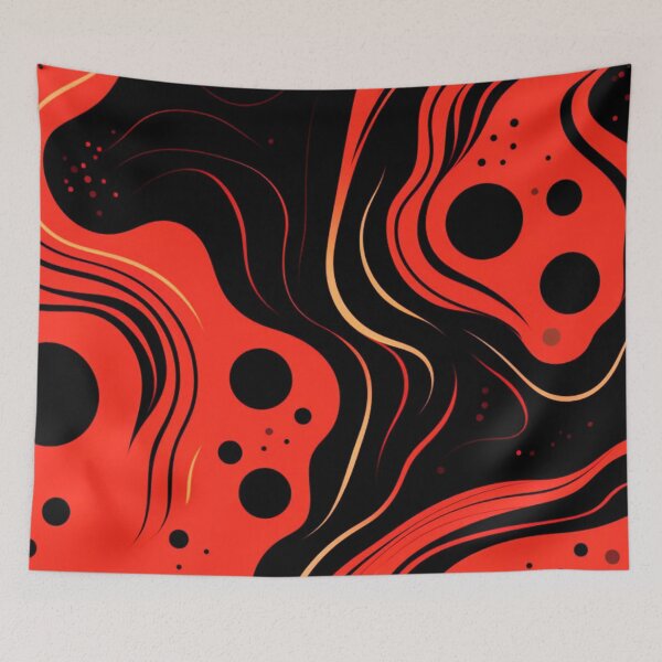 Item preview, Psychedelic Swirl Pattern– Groovy Liquid Abstract Fluid Art designed and sold by Anispot.