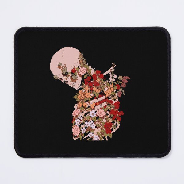 Item preview, Floral Skeleton Torso designed and sold by pinkcee.