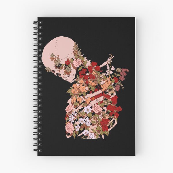 Item preview, Floral Skeleton Torso designed and sold by pinkcee.