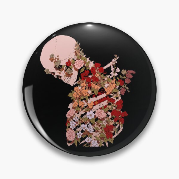 Item preview, Floral Skeleton Torso designed and sold by pinkcee.
