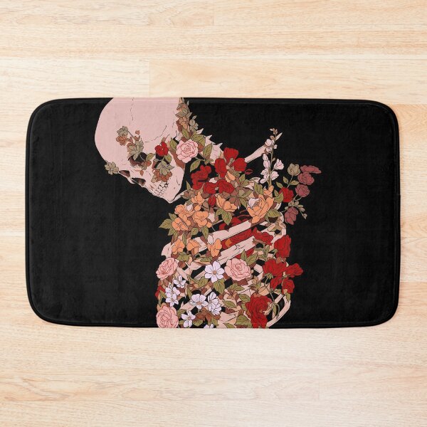 Item preview, Floral Skeleton Torso designed and sold by pinkcee.