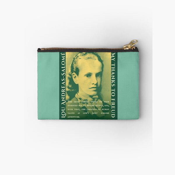 Item preview, Lou Andreas-Salomé quote: The most daring thing we have invented was to become human, and, with that, the creation of human values as life's most sublime adventure. designed and sold by artbleed.