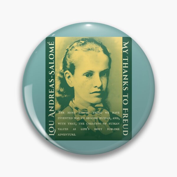Item preview, Lou Andreas-Salomé quote: The most daring thing we have invented was to become human, and, with that, the creation of human values as life's most sublime adventure. designed and sold by artbleed.
