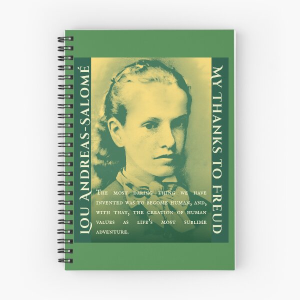Item preview, Lou Andreas-Salomé quote: The most daring thing we have invented was to become human, and, with that, the creation of human values as life's most sublime adventure. designed and sold by artbleed.