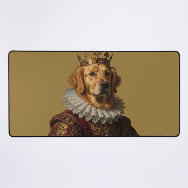 Item preview, Golden Retriever Royal Renaissance – Premium Dog Shirt designed and sold by design-rebell.