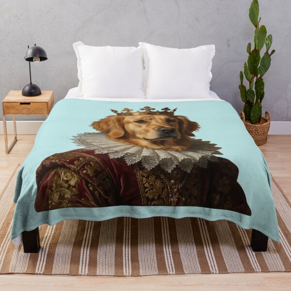 Item preview, Golden Retriever Royal Renaissance – Premium Dog Shirt designed and sold by design-rebell.