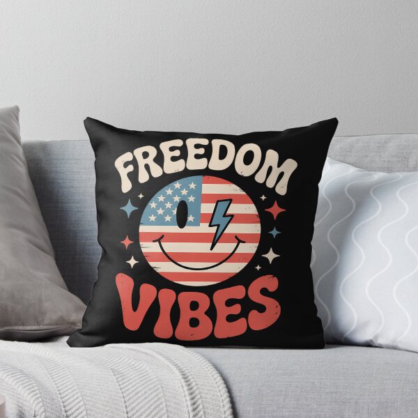 Item preview, 4th of July American Smile Face designed and sold by Thelovesomedove.