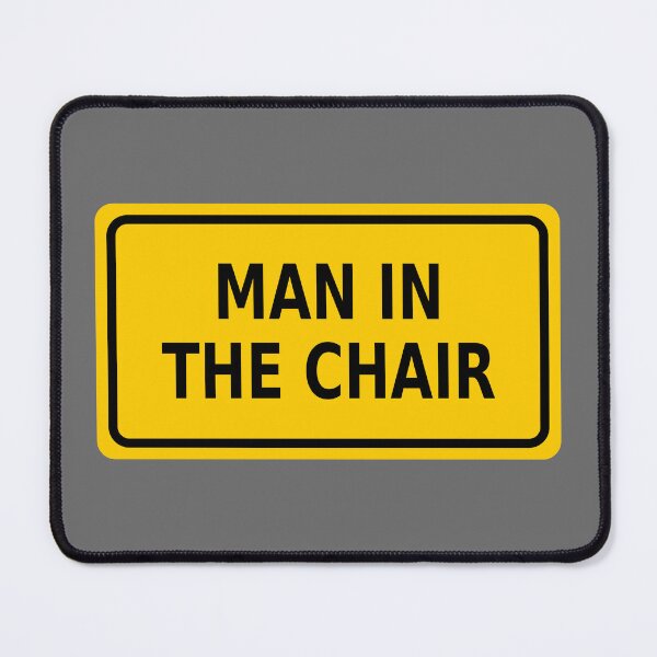 Item preview, Man in the Chair Label designed and sold by Karate Octopus.