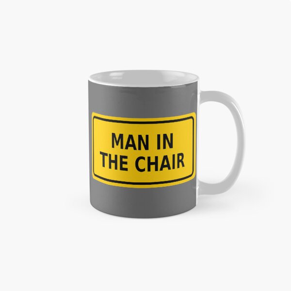 Item preview, Man in the Chair Label designed and sold by Karate Octopus.