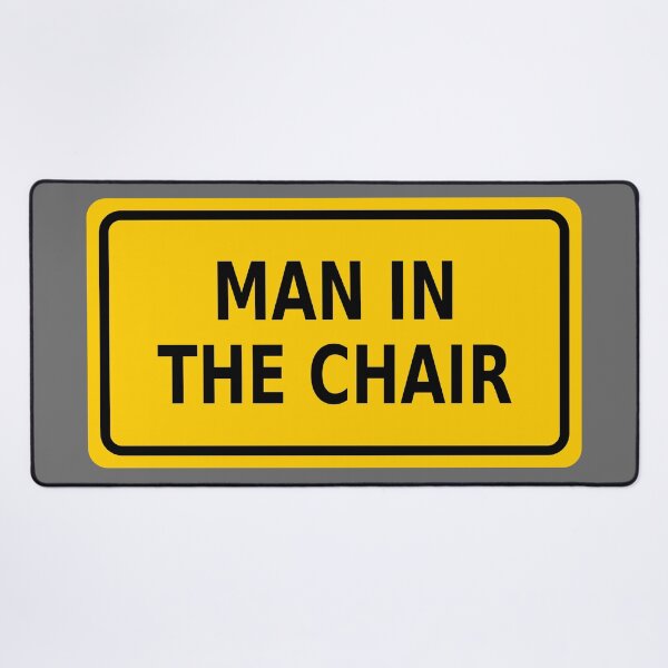 Item preview, Man in the Chair Label designed and sold by Karate Octopus.