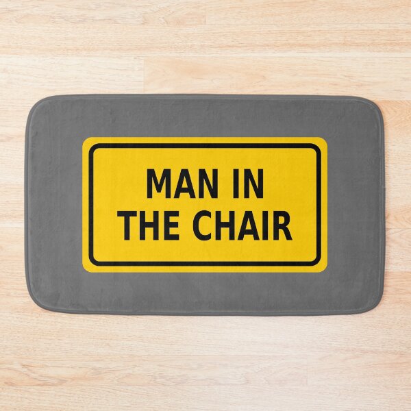 Item preview, Man in the Chair Label designed and sold by Karate Octopus.