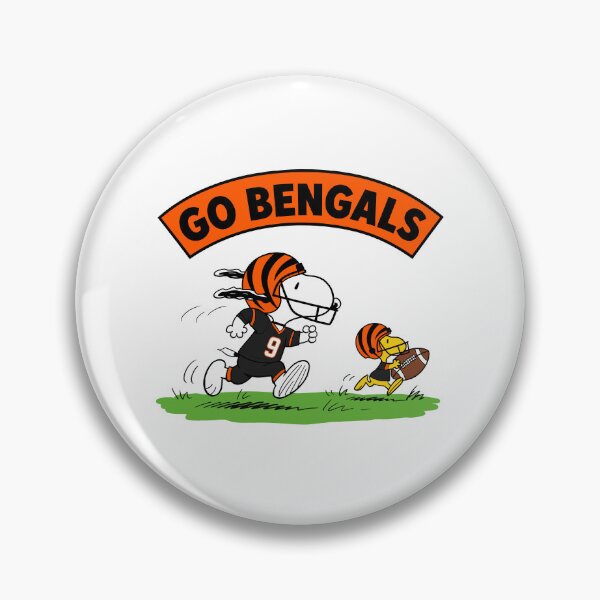 Item preview, Snoopy & Woodstock Cincinnati Bengals Football Retro F600 designed and sold by GLUVY-THEME.