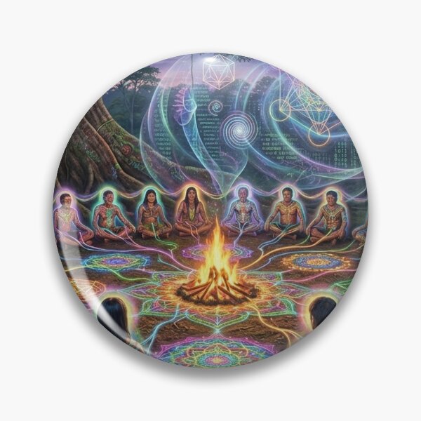 Item preview, Soul and Consciousness · Shamanic Journey | Sacred Visionary Psychedelia designed and sold by RoninGangStudio.