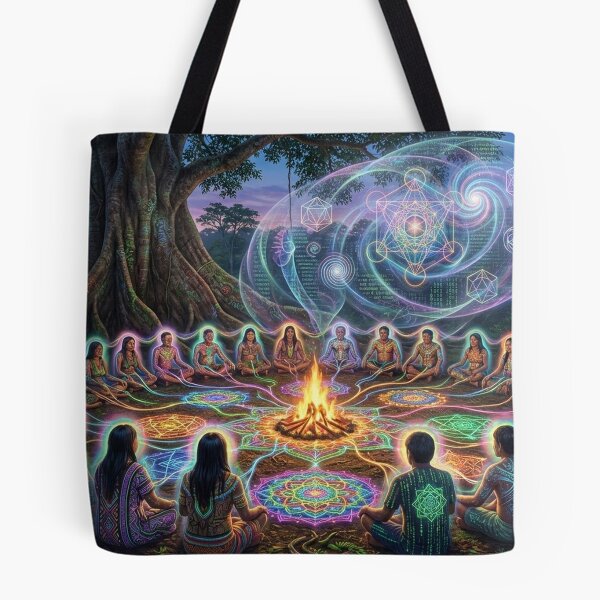 Item preview, Soul and Consciousness · Shamanic Journey | Sacred Visionary Psychedelia designed and sold by RoninGangStudio.