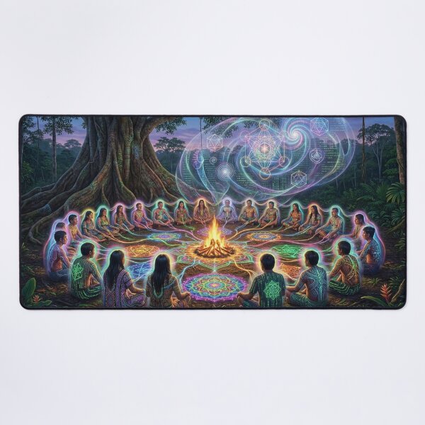 Item preview, Soul and Consciousness · Shamanic Journey | Sacred Visionary Psychedelia designed and sold by RoninGangStudio.