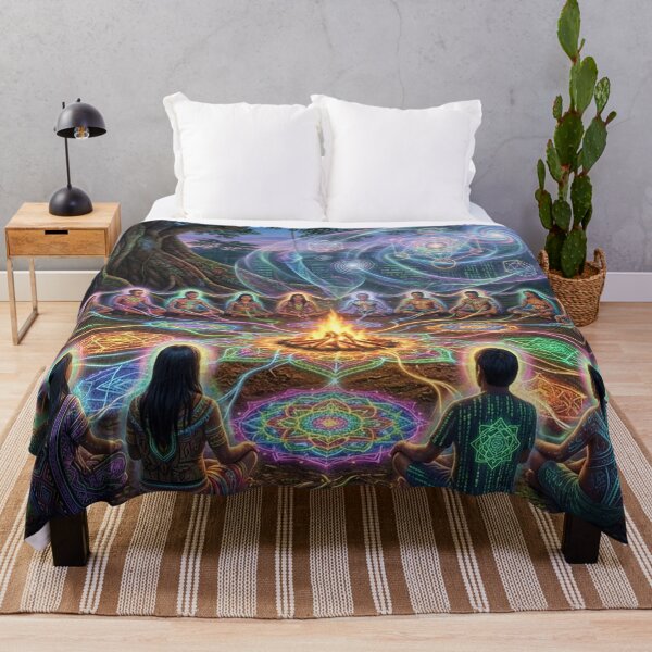 Item preview, Soul and Consciousness · Shamanic Journey | Sacred Visionary Psychedelia designed and sold by RoninGangStudio.