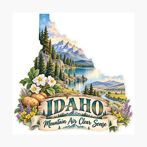 Item preview, Idaho Mountain Air Clear Sense designed and sold by Whimspired By Paxx.