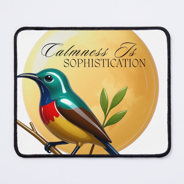 Item preview, Calmness Is Sophistication | Retro 70s Vintage Emblem Tee, Nature Soul Graphic Shirt designed and sold by Prishea.