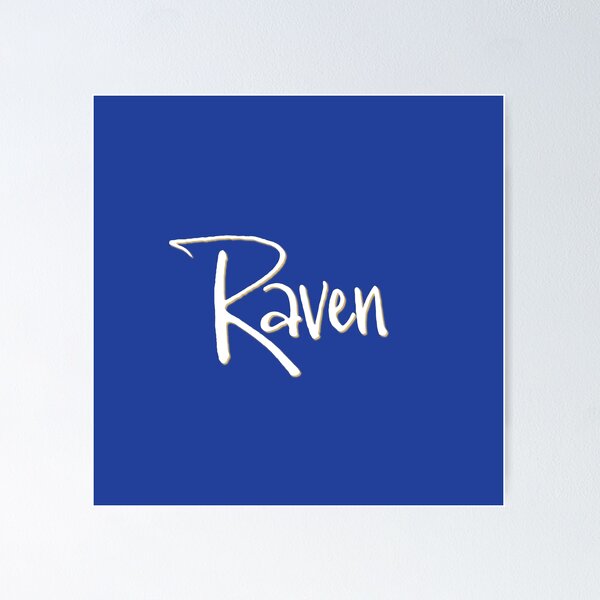 Item preview, RAVEN personalized type design designed and sold by CharlottePlaceArt.
