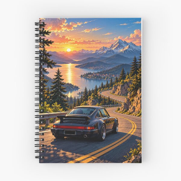 Item preview, Mountain Road Trip Sunset designed and sold by Smoimi.