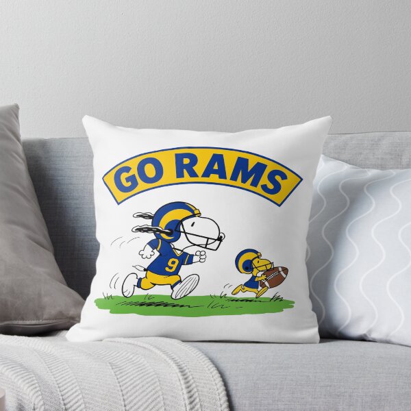 Item preview, Snoopy & Woodstock Los Angeles Rams Football Retro F601 designed and sold by GLUVY-THEME.
