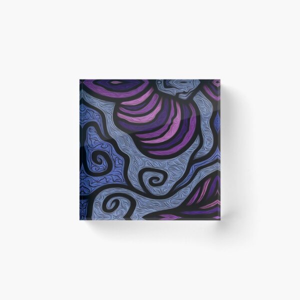 Item preview, Psychedelic Swirl Pattern Groovy Liquid Abstract Fluid Art designed and sold by Anispot.