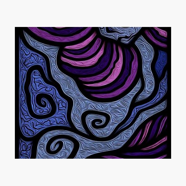 Item preview, Psychedelic Swirl Pattern Groovy Liquid Abstract Fluid Art designed and sold by Anispot.