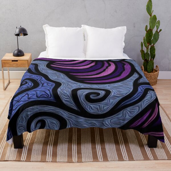 Item preview, Psychedelic Swirl Pattern Groovy Liquid Abstract Fluid Art designed and sold by Anispot.