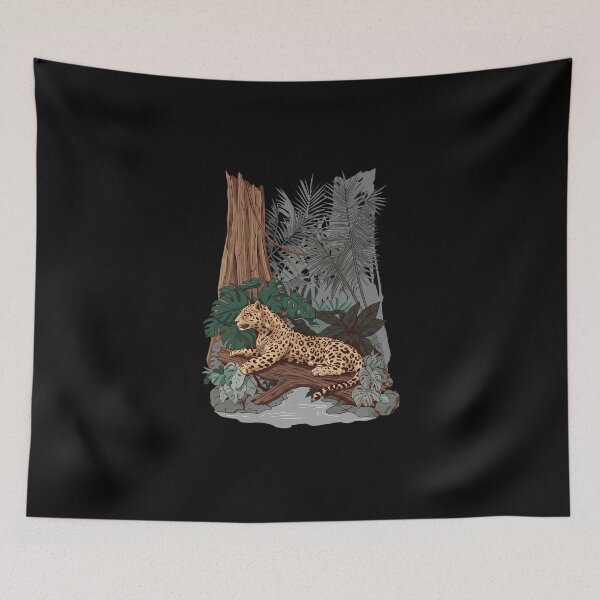 Item preview, Jungle Leopard Rest designed and sold by pinkcee.