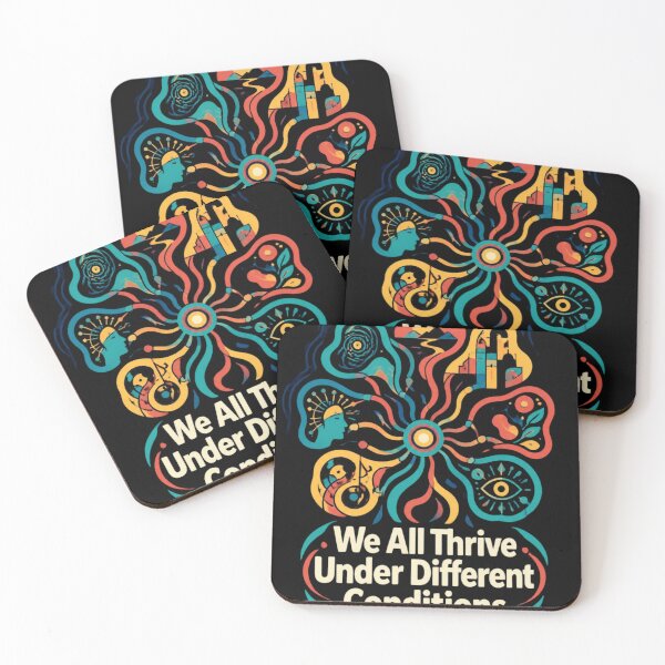 Item preview, We All Thrive Under Different Conditions designed and sold by 21degrees-club.