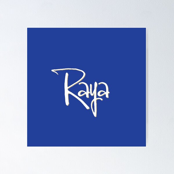 Item preview, RAYA personalized type design designed and sold by CharlottePlaceArt.
