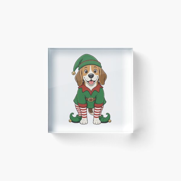 Item preview, Santa's Little Helper Dog designed and sold by DogTiredbyPeter.