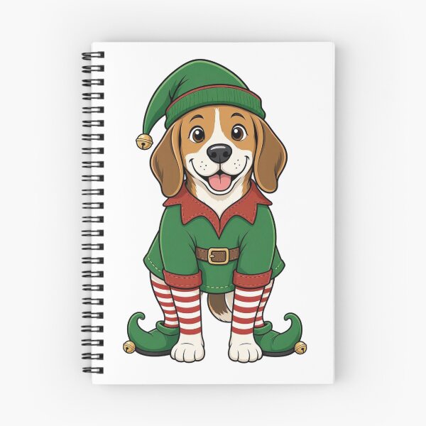 Item preview, Santa's Little Helper Dog designed and sold by DogTiredbyPeter.