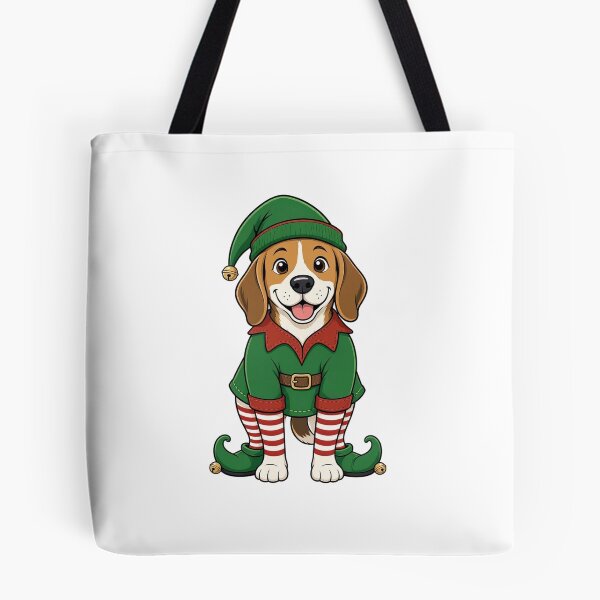 Item preview, Santa's Little Helper Dog designed and sold by DogTiredbyPeter.