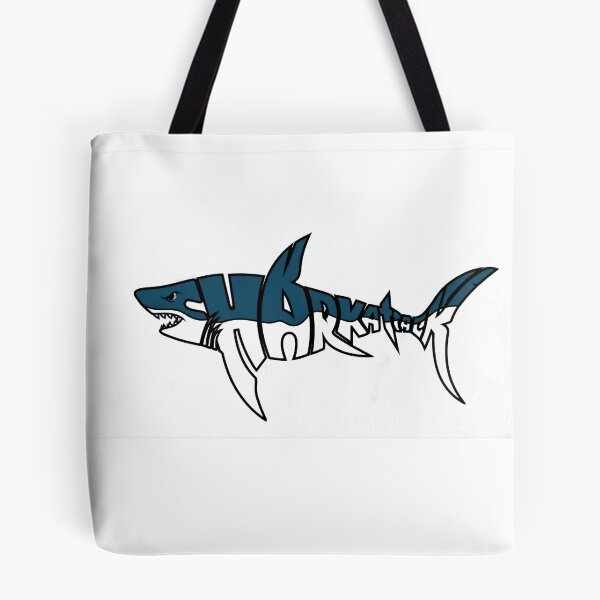 Item preview, Shark attack Typography designed and sold by andreisky.