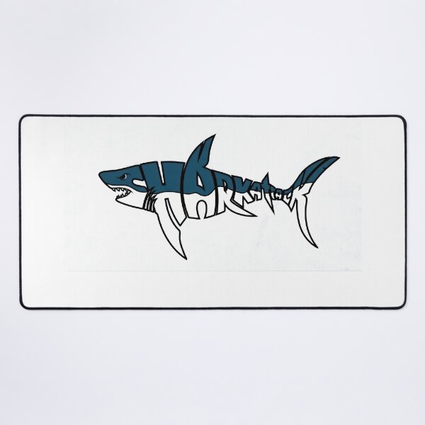 Item preview, Shark attack Typography designed and sold by andreisky.