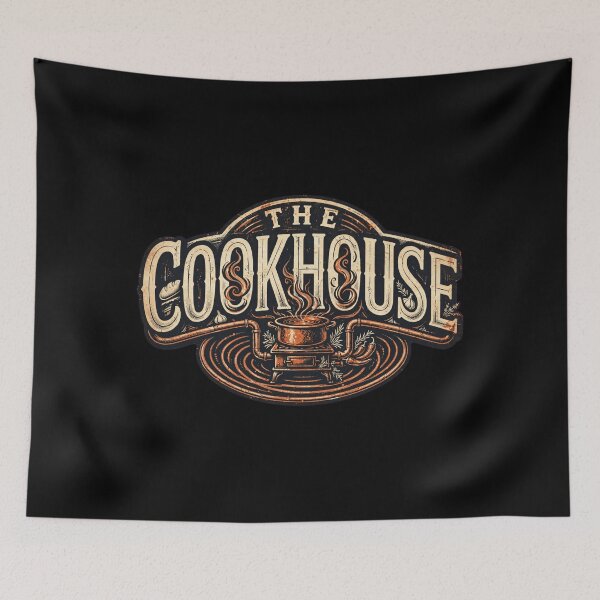Item preview, The Cookhouse Design, Chef Artwork, Cook Design, Cooking Graphic, Culinary Art, Kitchen Culture, Chef Gift, Cook Gift, Professional Cooking, Restaurant Kitchen, Chef Life, Food Lover. designed and sold by Typologystudios.