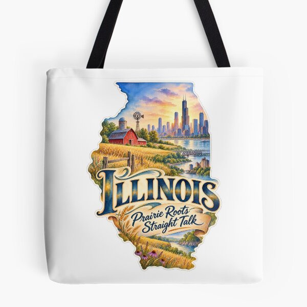 Item preview, Illinois Prairie Roots Straight Talk designed and sold by Whimspired By Paxx.