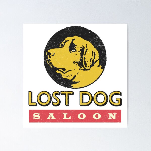 Item preview, Lost Dog Saloon designed and sold by DesignBurger.